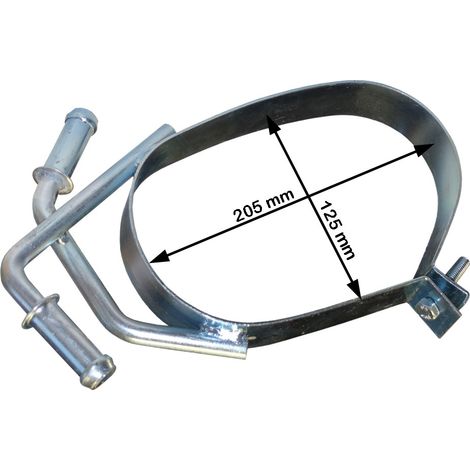 Sangle d'échappement pour Peugeot Partner et Citroën Berlingo 1.1 2.0 Hdi – Modèles 1999-2008 – Pièce de rechange automobile – Durer Germany