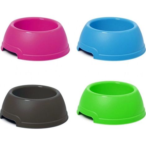 2.7lt Round Plastic Bowl Cocker Dog Cat Food Feeder Water