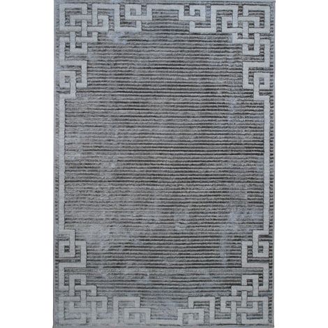 BORGES ORIENT - Tapis vintage oriental gris 160x230 (1/5)