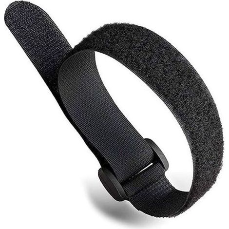 Pair CSPARKV 5pcs - 25 x 500mm,Noir- Attache Cable Et Boucle,Scratch Cable,Attache Cable Scratch,Attache Cable Réutilisables,Sangle Réutilisable Câble De PC, L'organisation Des Câbles,La Télévision,Le (1/5)