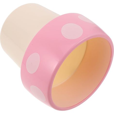 Mülleimer mit Niedlichem Design in Pilzform aus Kunststoff