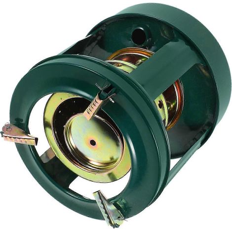 Chauffage rapide au kérosène, 8 mèches, vert foncé, pour camping et pique-nique (1 pièce) (1/5)