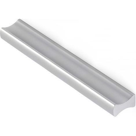 Blister con 4 maniglie per mobile maniglia in alluminio anodizzato opaco mod.2279 interpunte 96mm REI (1/5)