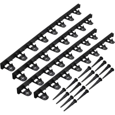 Bordure Gazon Noire Délimitation Flexible Pp/pe - Outside Living (1/2)