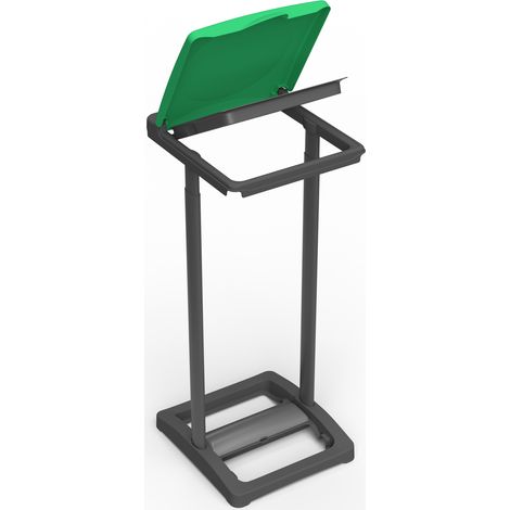 Portasacco-Portarifiuti Mono per raccolta differenziata 31,5x36xH80 cm