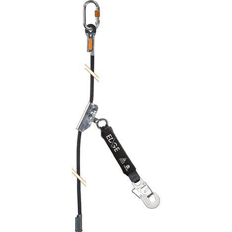 Antichute non amovible corde drisse de 10m teste 140Kg EDGE Neofeu