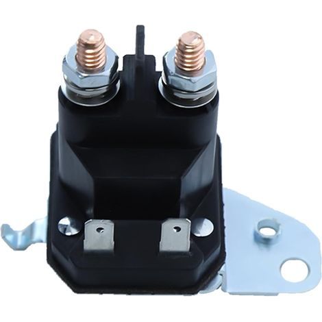 Haishine Solénoïde de Démarreur, 12V Relais de Solénoïde Tondeuse à Gazon pour Cub Cadet XT1 XT2 Enduro RZT LT1 ZT1 ZT2 MTD Troy-Bilt Craftsman Yard Man Machines Zero Turn 725-06153A 725-06153 (1/5)