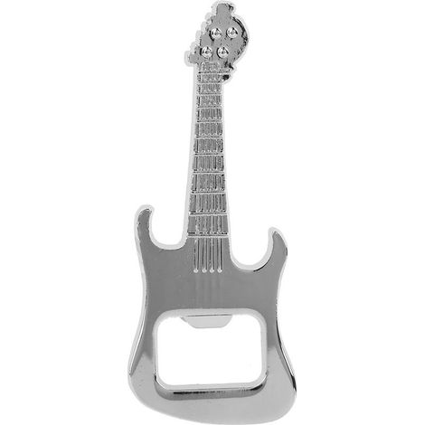 Ouvre-bouteille métallique pour guitare, décapsuleur bière et vin, souvenir mariage, cadeau fête (1/5)