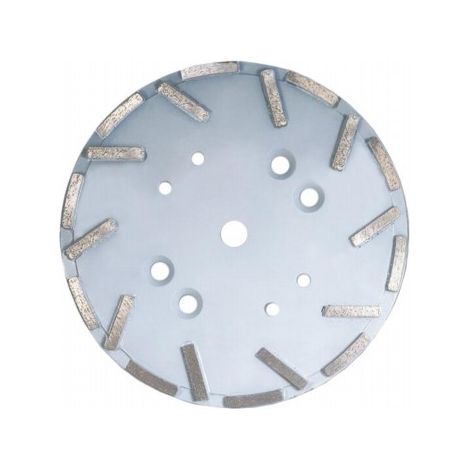 GÖLZ - Plateaux diamant pour ponceuse sol SM250 - coupe à sec ou à eau - ø 250 mm / alésage 19 mm (1/4)