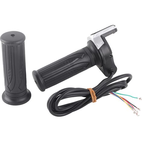 Poignée de Guidon Étanche avec Écran LCD pour Vélo et Scooter Électrique 36V (1/5)