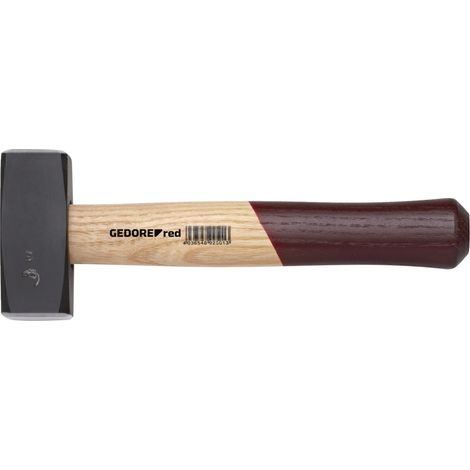 GEDORE red Fäustel - geschmiedeter Hammerkopf - mit Eschenstiel - 260 mm - 1.250 g - 3300726 (1/5)
