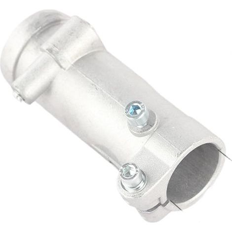 Lot de 2 tubes de connexion flexibles en aluminium pour débroussailleuse à dos et brosse de rechange Argenté 94 mm de long (1/5)