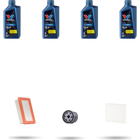 Kit tagliando 3 FILTRI e 4L OLIO compatibile con Renault Twingo III 1.0 Sce 52kw Dal 2014 (1/5)