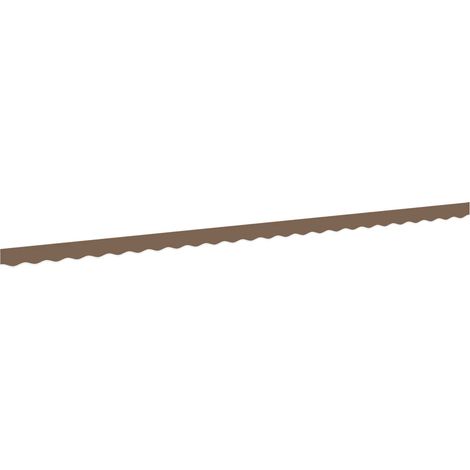 vidaXL Recambio de faldón para toldo para 6 m Beige Poliéster (1/2)