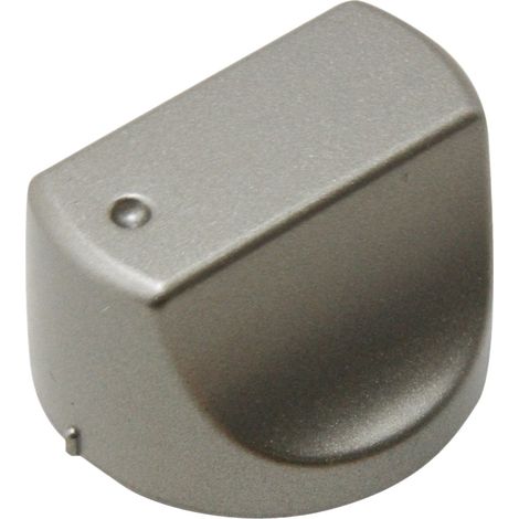 Ersatzteil - Bedienknopf aus Edelstahl, original -  - ARISTON HOTPOINT, VEDETTE, WHIRLPOOL, INDESIT, KITCHENAID