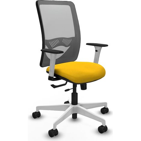 Bürostuhl piqueras y crespo Zulema weiß Schaumstoff hoher Dichte (1/2)