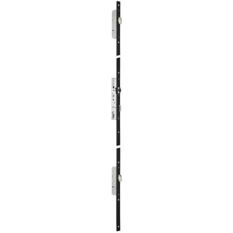 Serrure à têtière filante isolante 3 points type TF3 6570-4 axe 24 mm coffre de 39 mm