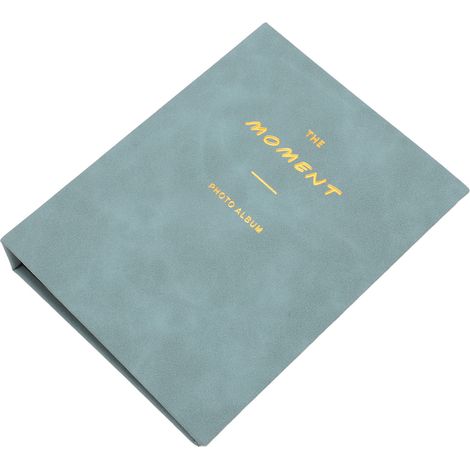 Album photo 2x3, 64 pochettes 3 en 1, porte-cartes en velours vert, livre de collection polyvalent pour photos, couverture douce, format compact (1/5)