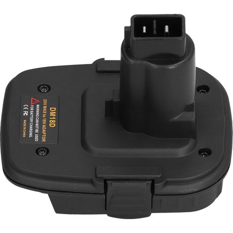 Adaptateur Universel 18V pour Batterie Milwaukee DM18D - Connecteur d'Alimentation et Kit de Conversion