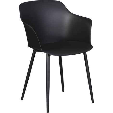 Gira 1 x chaise de jardin, noir/noir. (1/5)