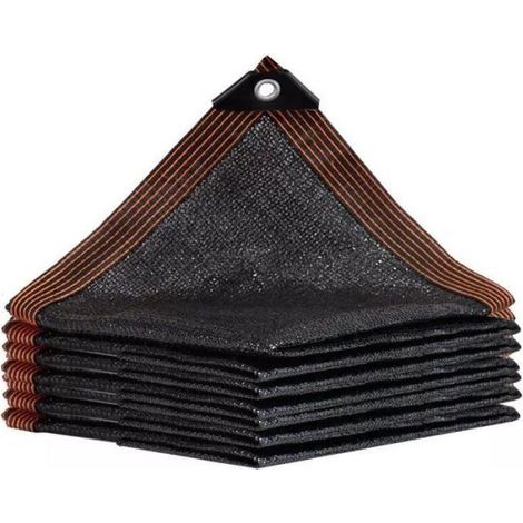 Filet de protection solaire 50 coupe-vent avec illets bloque les UV pour jardin fleurs serre 2mx4m Odipie (1/4)