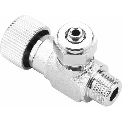 Robinet à Pointeau pour Réservoir d'Aquarium pour Régulateur De Co2 De Système d'Aquarium（Vanne de garniture à tête unique，1） (1/4)
