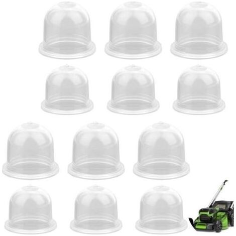 Pompe à poire d'amorçage 12 et godet d'huile pour carburateur et débroussailleuse Pompe à poire d'amorçage pour débroussailleuse FS38 FS40 FS55 FS56 FS80 FS85 FS130 (19/22 mm) (1/4)