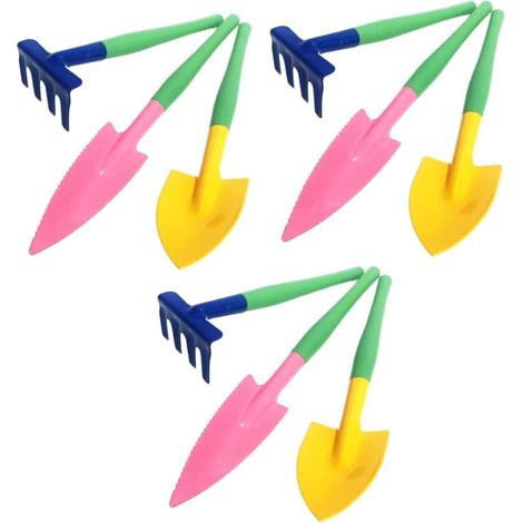9 Pièces Pelle succulente cultivateur à Main de Jardin kit d'outils de greffe Mini truelle de Jardin Mini Pelle de Jardinage Outils Jardinage kit Jardinage Outil Vert d'intérieur (1/5)