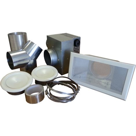 Kit 2 Wärmeabsorber für Holzofen 350 m³/h