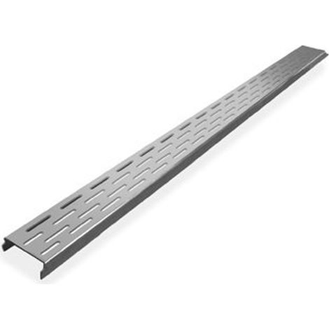 Aco FlexDrain E ShowerDrain Caniveau de douche en acier inoxydable grille à fentes 687mm