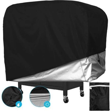 (wie abgebildet) Wasserdichte Grillabdeckung – UV-Schutz – Regendicht – 80 x 66 x 100 cm (1/4)
