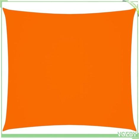 Voile de parasol - FAFEICY - 135690 - Carré 4,5x4,5 m - Tissu Oxford enduit PU - Anti-UV & étanche (1/5)