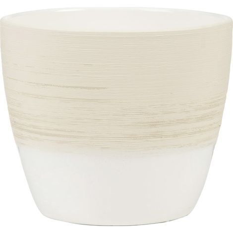 Scheurich Übertopf Serie 950 Ø 19 x 17,5 cm vanillia cream Keramiktöpfe