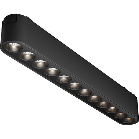 Faretto lineare binario 1F nero LED 12W 4000K Maytoni (1/2)