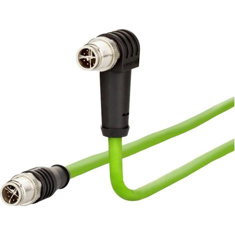 Metz M12 cavo Ethernet verde 2 metri industriale