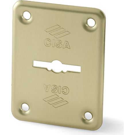 Trou de serrure Cisa sans couvercle en laiton - Trou de serrure CISA sans couvercle en laiton (1/2)