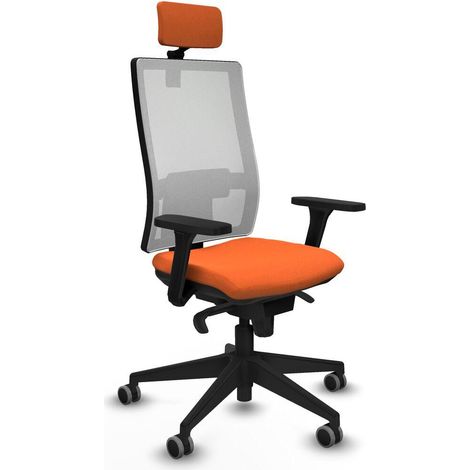 Piqueras y Crespo Chaise ergonomique dynamique orange (1/3)