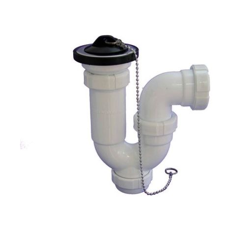 Sifon Evacuacion Curvo Ø70 - 1 1/2" Valvula T-30C Hidrot