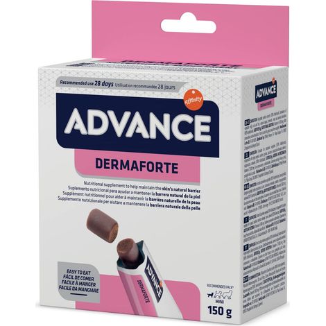ADVANCE Veterinary Diets DermaForte - Supplemento Nutrizionale per Cani - Confezione 30 unità con 2 Particelle di 5 g - Totale: 150 g (1/5)