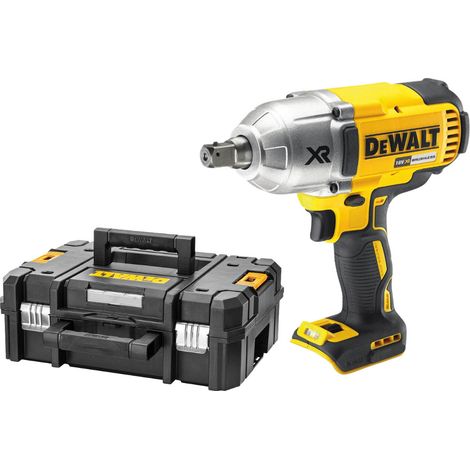 DeWALT DCF899NT 18V Cordless Brushless 3 Speed High Torque Impact Wrench With TSTAK Carry Case (1/3)