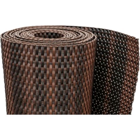 Rollo de Ratán Trenzado (Marrón y Negro) 90x300 cm (1/5)