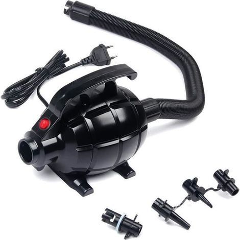 (Noir)Compresseur d'air électrique - Air culbutant - Pompe de gymnastique - Noir - Puissance 600W (1/4)