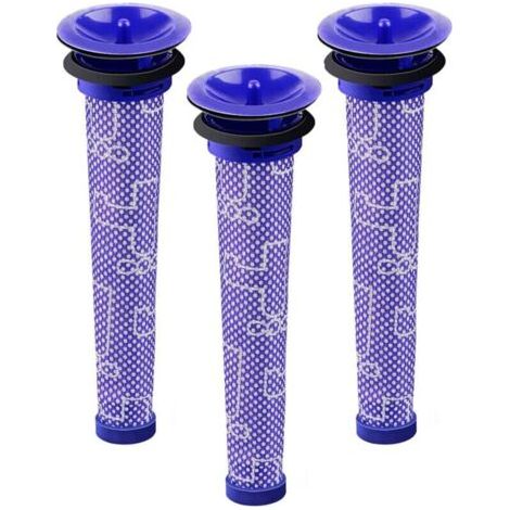 Filtre Dyson V6,Préfiltre dyson dc62 v6 v7 v8, Aspirateur，Accessoires Rechange Filtre Pré Moteur