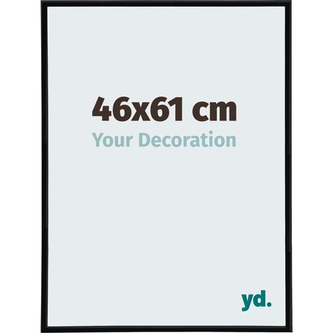 yd. - Cadre photo 46x61 - Noir Brillant - Plastique - Annecy