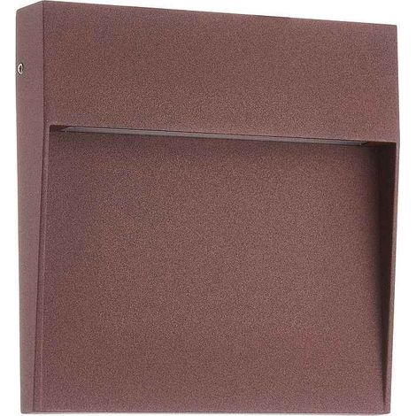 Aplique BAKER señalizador led cuadrado para exterior color Marron MANTRA (1/4)