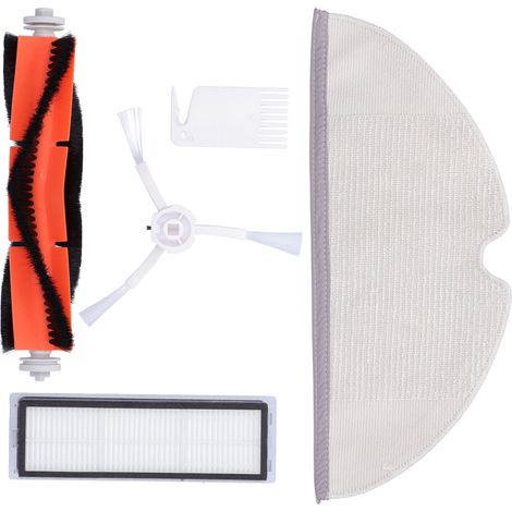 Kit de Remplacement Brosse Latérale Filtre Écran Brosse de Nettoyage pour Xiaomi 1C Aspirateur Robot (1/5)