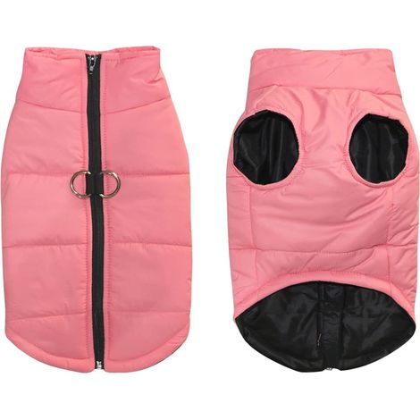Manteau d'Hiver pour Chien - Veste Chaude et Imperméable avec Fermeture Éclair, Gilet Rembourré pour Petits et Moyens Chiens (1/5)