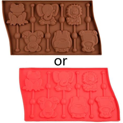 Moules en Silicone Animaux pour Gâteaux et Pâtisserie Décoratifs (1/4)