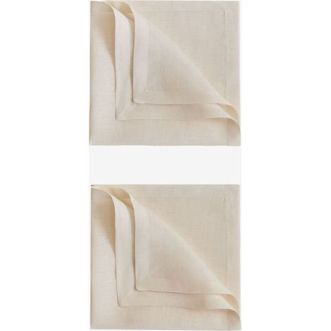Set de 2 servilletas en lino Zendan SKLUM             