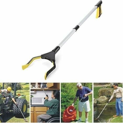 Pince à saisir, rotative de 81 cm de long, outil pratique pour ramasser des objets-Enlé (1/4)